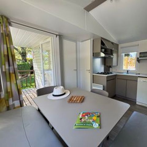 Mobile home 5 persons - Mobile home Gavarnie 2 bedrooms TV LV Semi-covered terrace