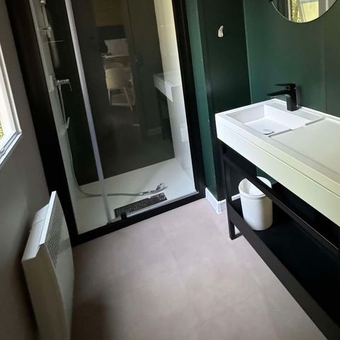 Mobilheim 5 Personen - Mobilheim Vignemale 2 Zimmer TV LV Halbüberdachte Terrasse