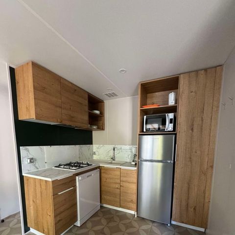 MOBILE HOME 5 people - Mobile home Vignemale 2 bedrooms TV LV Semi-covered terrace