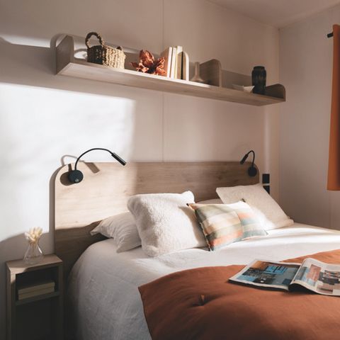 Mobile home 5 persons - Mobile-home TAILLON 2 bedrooms TV LV AIR CONDITIONING Semi-covered terrace