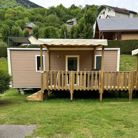 Mobile home 5 persons - Mobile-home TAILLON 2 bedrooms TV LV AIR CONDITIONING Semi-covered terrace