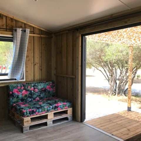 Chalet 4 persons - Cabane Tithome 20m², 2 bedrooms (without bathroom) 4 pers.