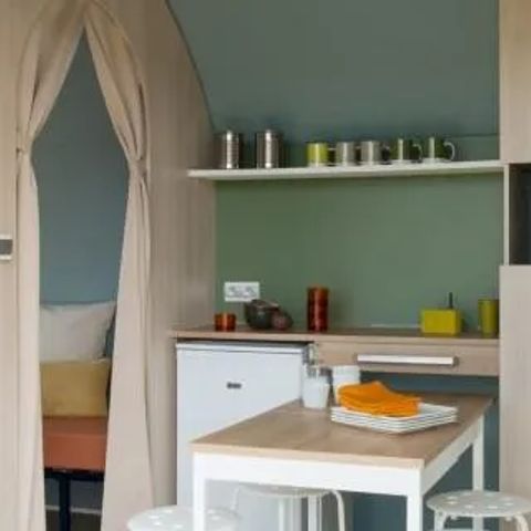 Zelt 4 Personen - Coco Sweet 16 m², 2 Zimmer (ohne Sanitäranlagen)