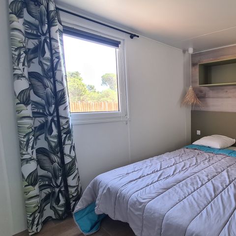 Casa mobile 4 persone - XXL premium 35 m² - 2 bagni - 2 camere - Da letto - TV - Lavastoviglie - Aria condizionata - Wi-Fi