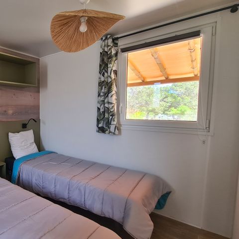 Casa mobile 4 persone - XXL premium 35 m² - 2 bagni - 2 camere - Da letto - TV - Lavastoviglie - Aria condizionata - Wi-Fi