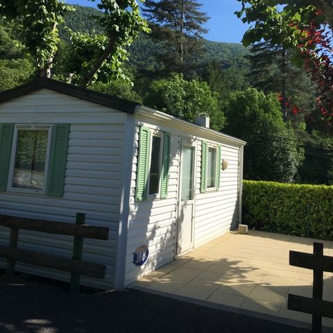 Mobilheim 2 Personen - Malin 2P - 1 Schlafzimmer, mit Bergblick