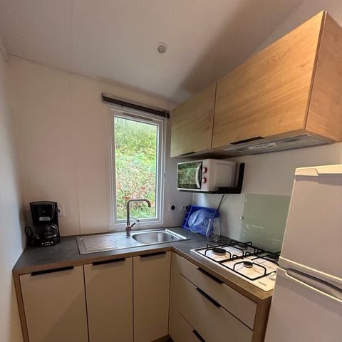 MOBILHOME 2 personnes - Welcome 2P - 1 chambre, avec terrasse couverte