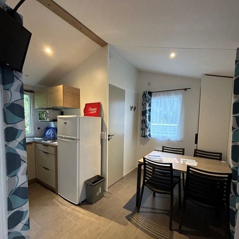 Mobilheim 2 Personen - Welcome 2P - 1 Schlafzimmer, mit überdachter Terrasse