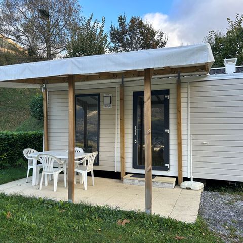 Mobile home 2 persons - Welcome 2P - 1 bedroom, with covered terrace