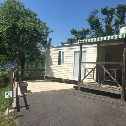 Stacaravan 4 personen - Welkom 4P - 2 slaapkamers met overdekt terras