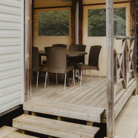 BUNGALOW 6 personnes - Welcome 6P - 3 chambres avec terrasse couverte
