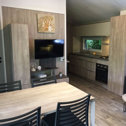Mobile home 4 persons - Prestige 4P - 2 bedrooms with air conditioning