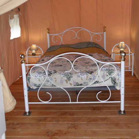 TIENDA DE LONA Y MADERA 5 personas - Safari