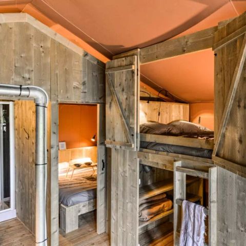 Safaritent 6 personen - Lodge XL Luxe Safari 4 Kamers 6 Personen
