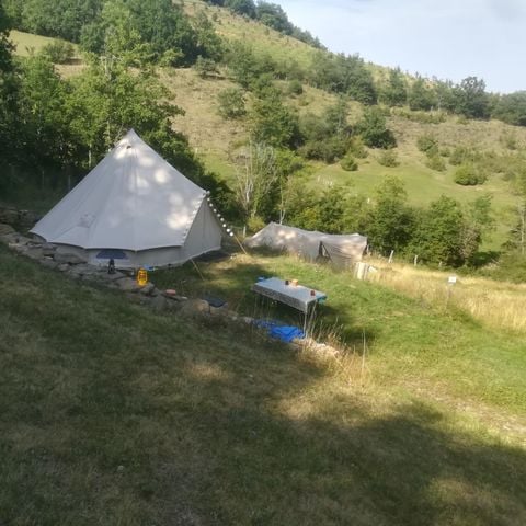 STAANPLAATS - Natuur arrangement: staanplaats + auto + tent/caravan of camper