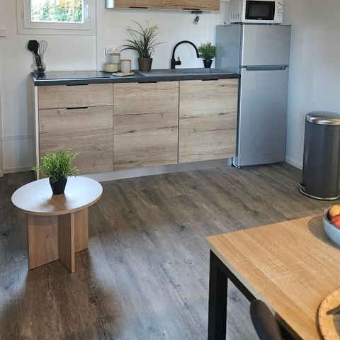 Chalet 5 personnes - Chalet REVE / 2 chambres - Terrasse (adapté pour personnes à mobilité réduite)