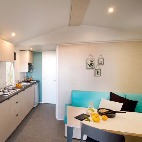 Mobilheim 4 personen - Mobilheim Komfort Premium 2 Zimmer