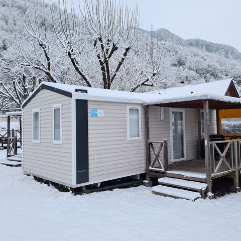 Mobilheim 4 personen - Mobilheim Komfort Premium 2 Zimmer