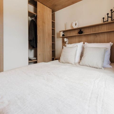 Mobilheim 4 personen - Komfort Premium Living - Klimaanlage/Spülmaschine - Bettwäsche und Handtücher inbegriffen (Haustiere verboten)