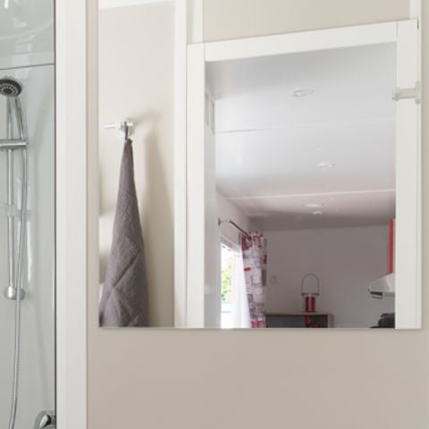 MOBILHOME 4 personas - Paquete PREMIUM - Casa móvil o chalet de 2 habitaciones = ropa de cama + toallas + limpieza