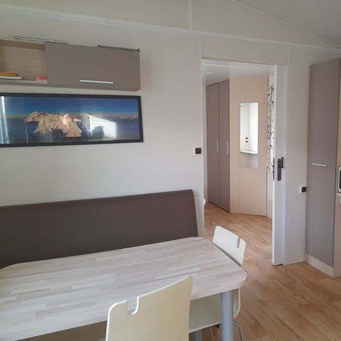 Stacaravan 4 personen - VIGNEMALE 2 kamers = Bedlinnenpakket + handdoeken + huishouden 4 pers