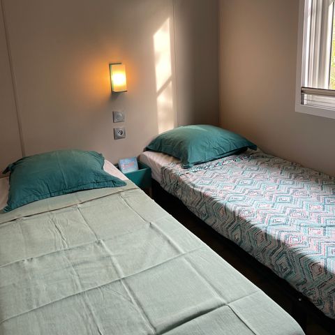 Stacaravan 4 personen - Créole 32 m² - 3 kamers - 2 slaapkamers - Airconditioning