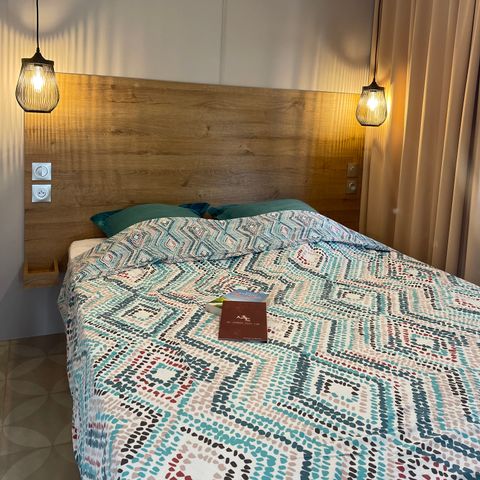 MOBILHOME 4 personas - Créole 32 m² - 3 habitaciones - 2 dormitorios - Aire acondicionado