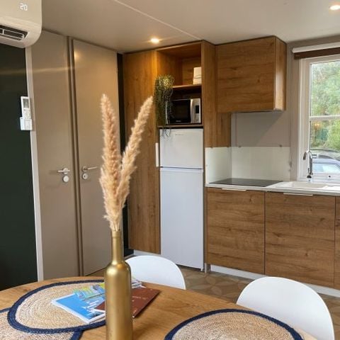 Mobilheim 5 Personen - Créole 32 m² - 3 Zimmer - 2 Schlafzimmer - Privater Jacuzzi - Klimaanlage