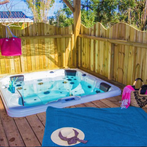MOBILHOME 4 personas - Hawaï - 32 m² - 2 habitaciones - Jacuzzi