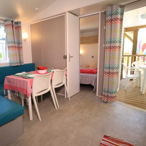 Stacaravan 4 personen - Hawaï - 32 m² - 2 slaapkamers - Jacuzzi