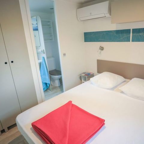 MOBILHOME 6 personnes - Bora-Bora - 38m² - 3 chambres - climatisé