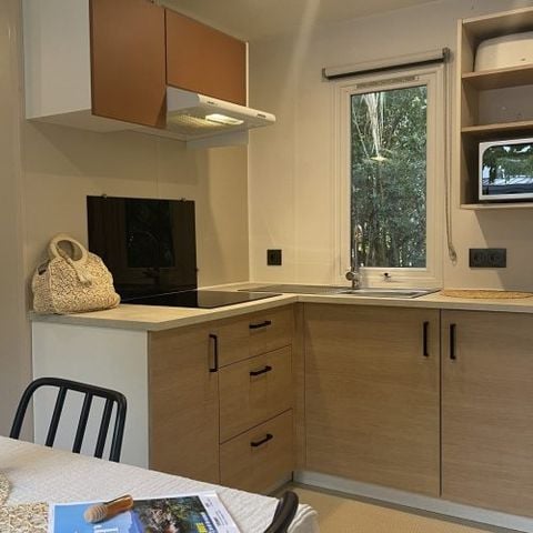 MOBILHOME 6 personnes - Maïao 36 m² - 4 pièces - 3 chambres - Climatisation et TV