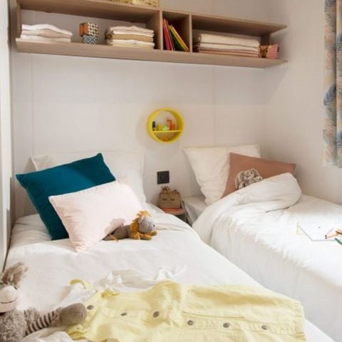 MOBILHOME 6 personnes - Maïao 36 m² - 4 pièces - 3 chambres - Climatisation et TV