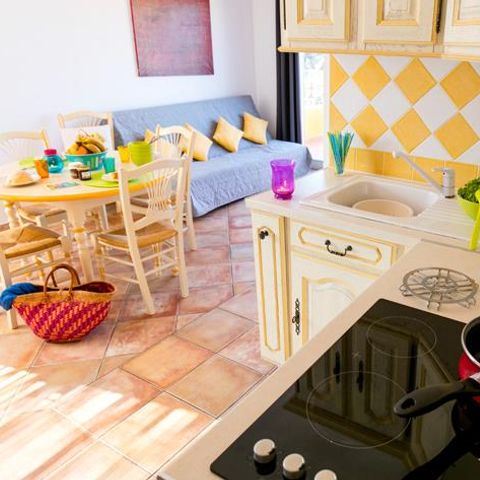 Wohnung 4 personen - 3-Zimmer-Wohnung Startseite 45 m² - 2 Schlafzimmer - Klimaanlage und TV