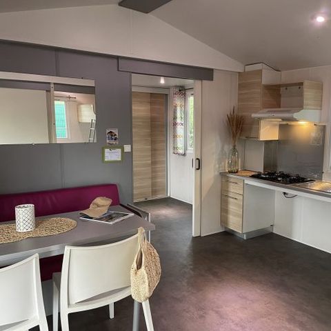 Stacaravan 4 personen - Hawaï 32 m² - 3 kamers - 2 slaapkamers - PMR