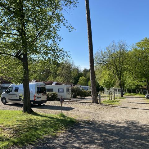 Kampeerplaats - Camping-Car Comfort Pakket 2 personen (Elec 10A, Sanitair)
