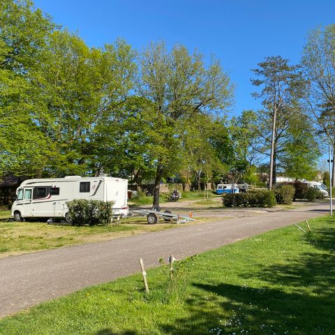 Kampeerplaats - Camping-Car Comfort Pakket 2 personen (Elec 10A, Sanitair)