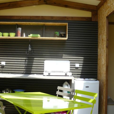 Glampingtent 4 personen - Toilé MAORI, zonder sanitair