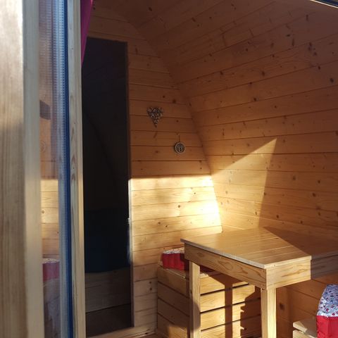 UNIEKE ACCOMMODATIE 2 personen - POD, zonder sanitair