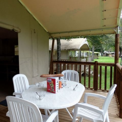 Safarizelt 5 Personen - Wood Lodge