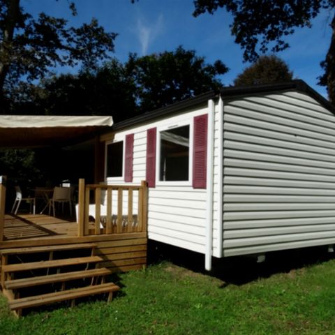 Stacaravan 4 personen - 2 kamers Argent (Trigano)