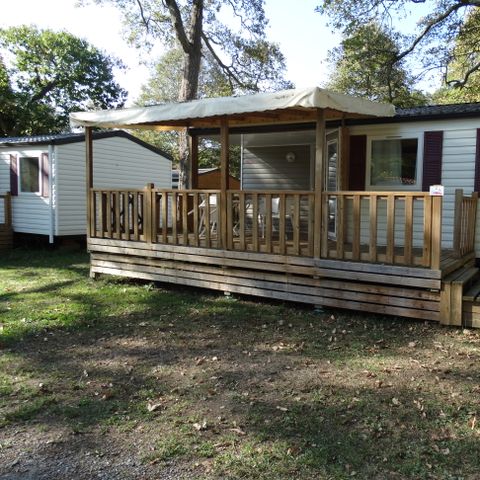 Stacaravan 4 personen - 2 kamers Argent (Trigano)