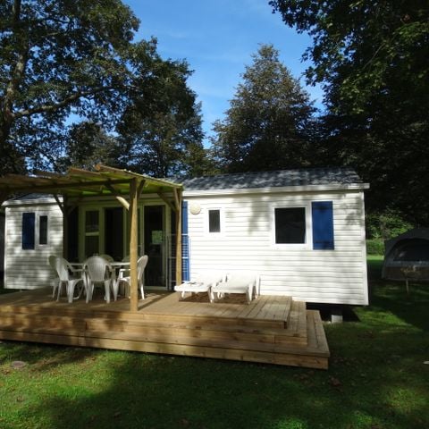 BUNGALOW 6 personnes - Mobil Home 3 chambres Argent (CLIM)