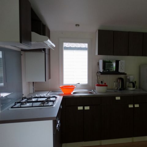 Mobilheim 6 Personen - 3 Schlafzimmer Silber (CLIM)