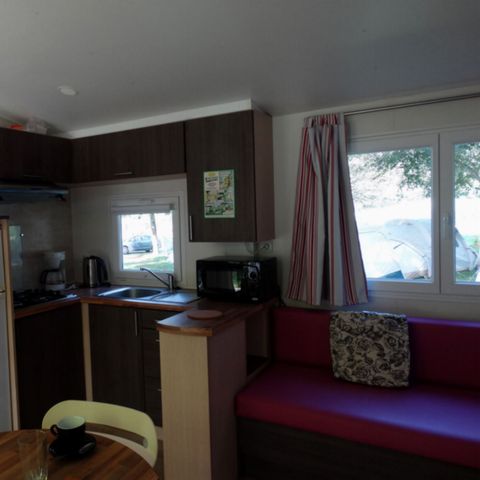 Mobilheim 6 Personen - 3 Schlafzimmer Silber (CLIM)