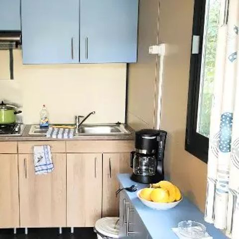 Chalet 5 personen - Grand Confort Morea 3 kamers 5 personen Airconditioning + TV