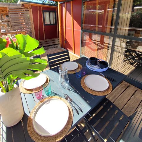 Chalet 5 personen - Morea - 25M² - 2K - Airconditioning - Terras
