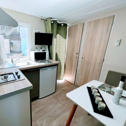 BUNGALOW 3 personnes - FABREGAS MOBIL HOME 19M² 2CH. 3 PERS