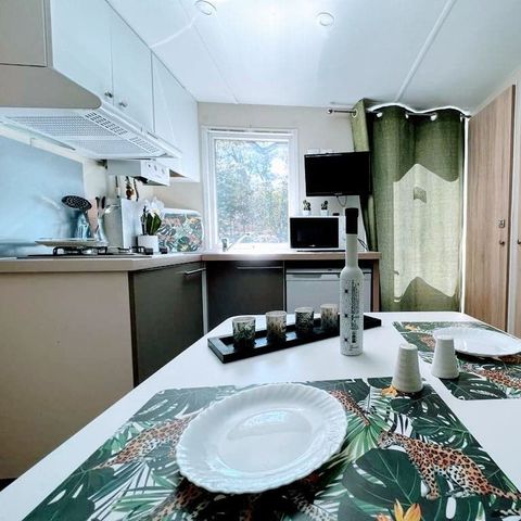 Mobilheim 3 Personen - FABREGAS MOBIL HOME 19M² 2CH. 3 PERS.