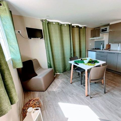 MOBILHOME 2 personnes - VERNETTE MH 18M² 1CH 2PERS